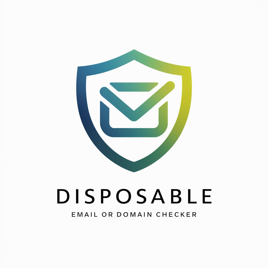 Disposable Email or Domain Checker in GPT Store