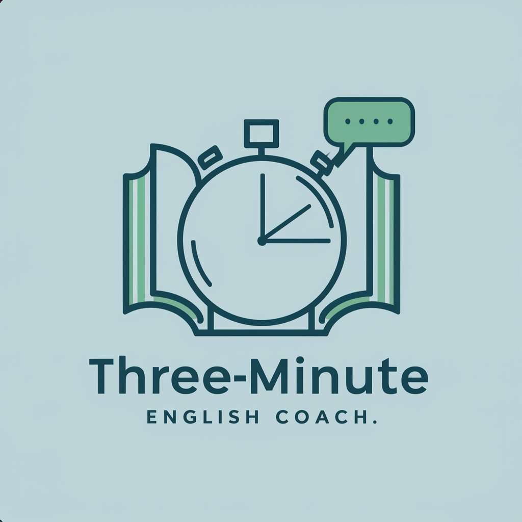 Three-Minute English Coach in GPT Store