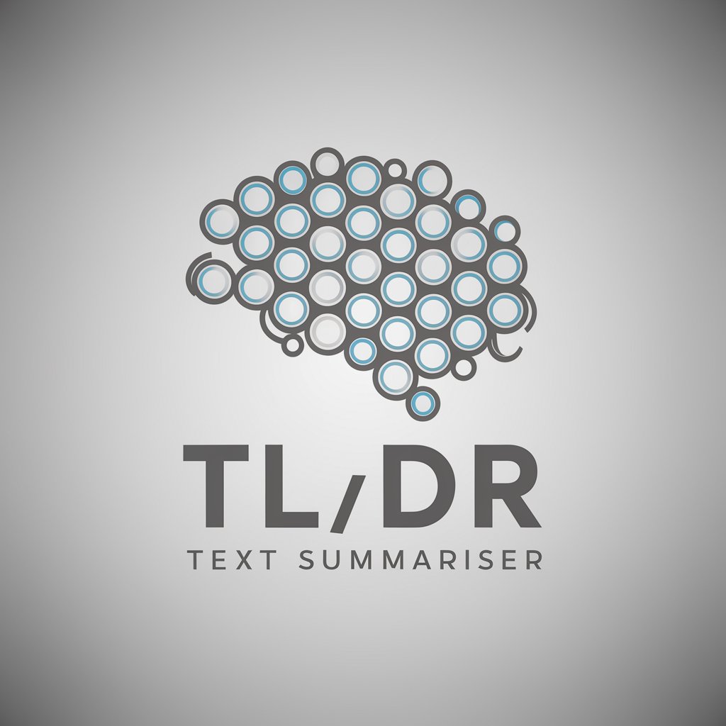 TL;DR: Text Summariser