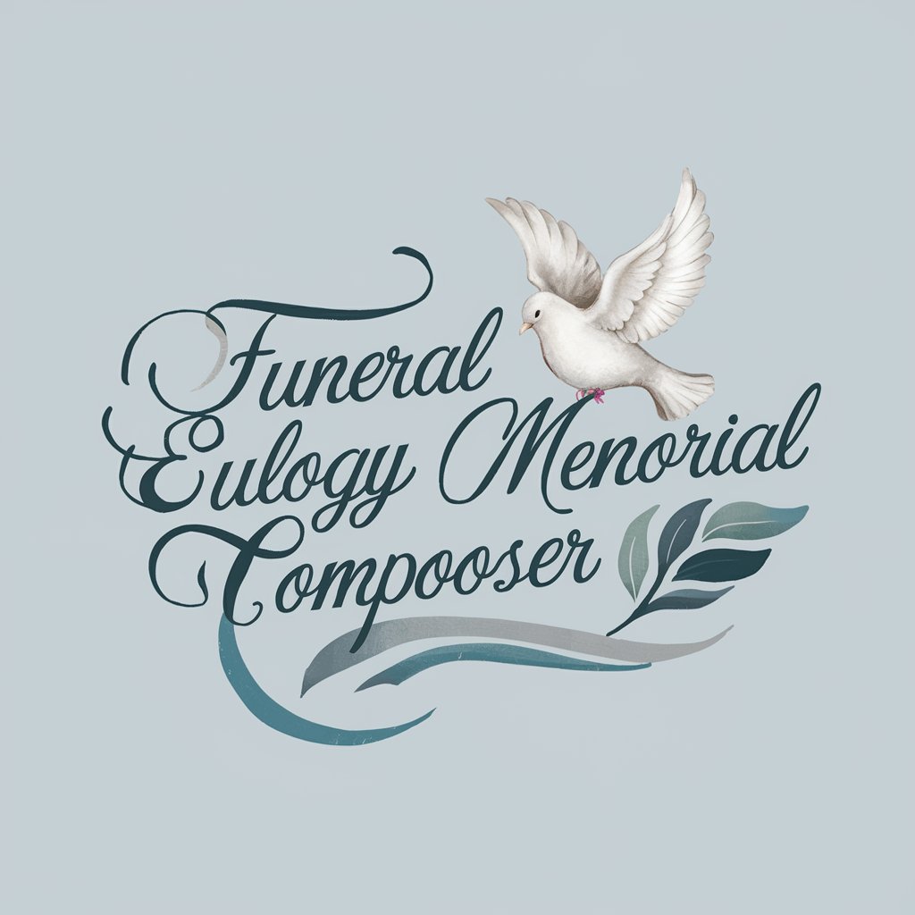 Funeral Eulogy / Memorial Composer  🕊️