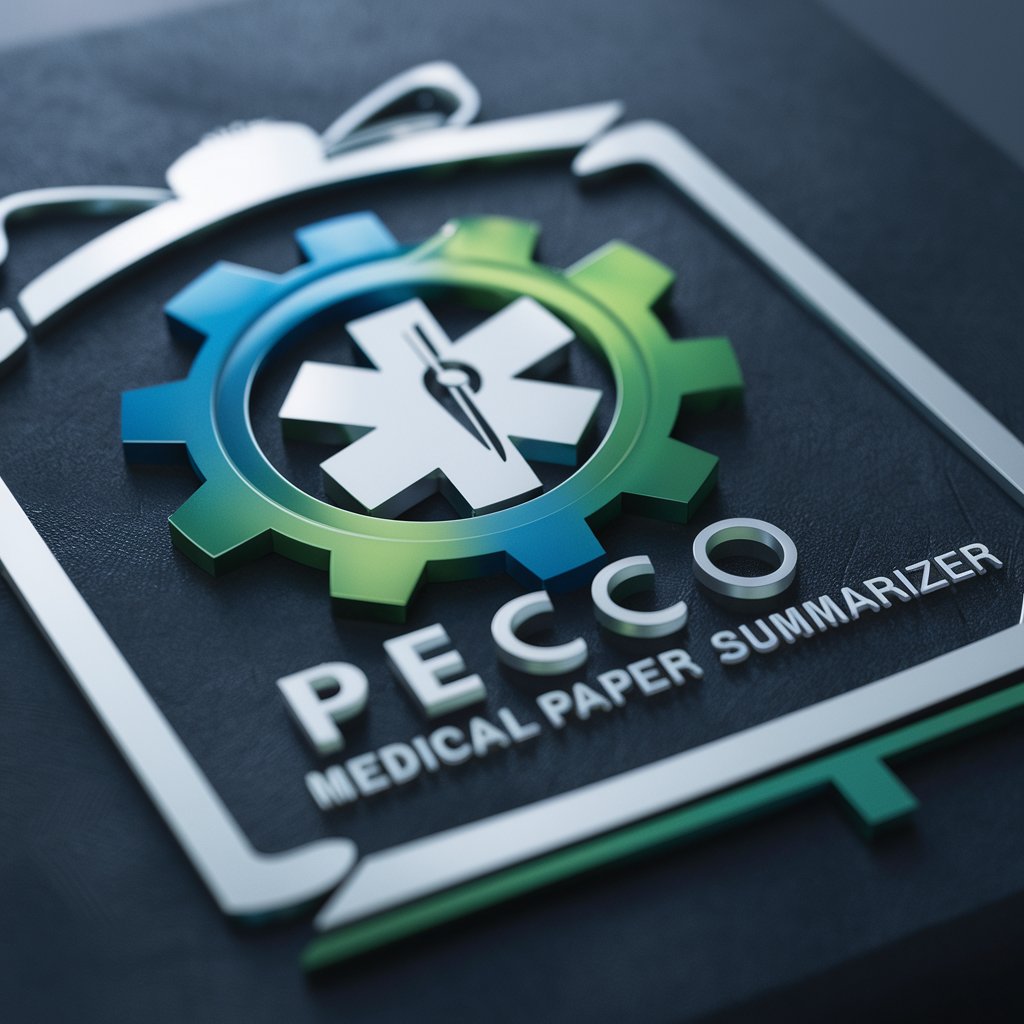 PECO Medical Paper Summarizer in GPT Store