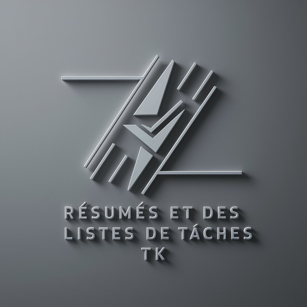 Résumés et des listes de tâches TK⚡