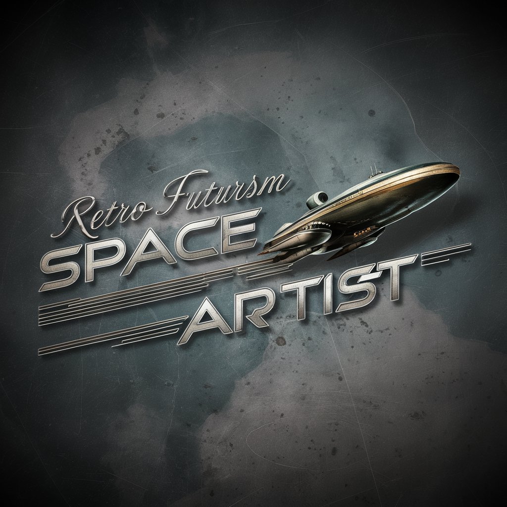 Retro Futurism Space Artist