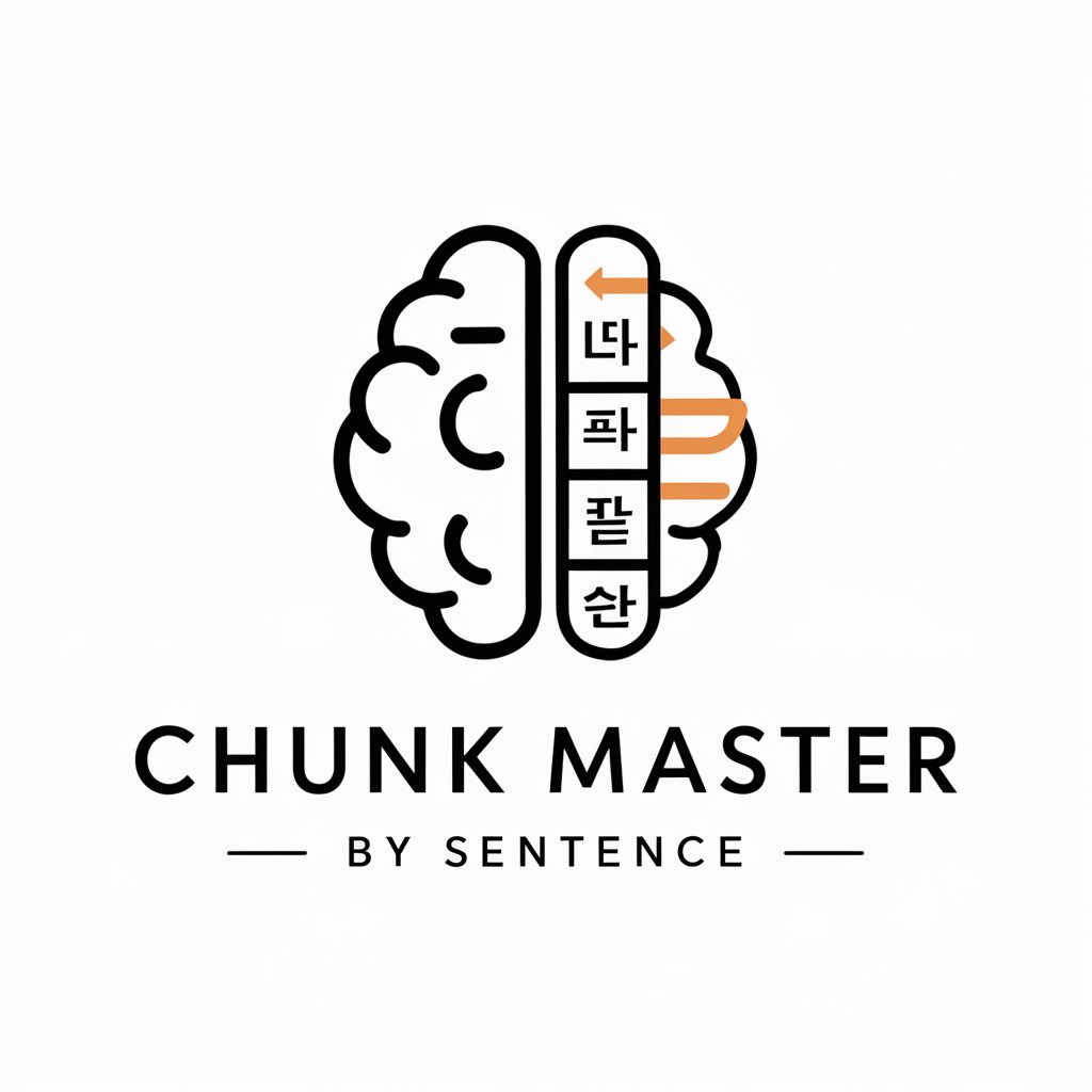 Chunk Master by Sentence