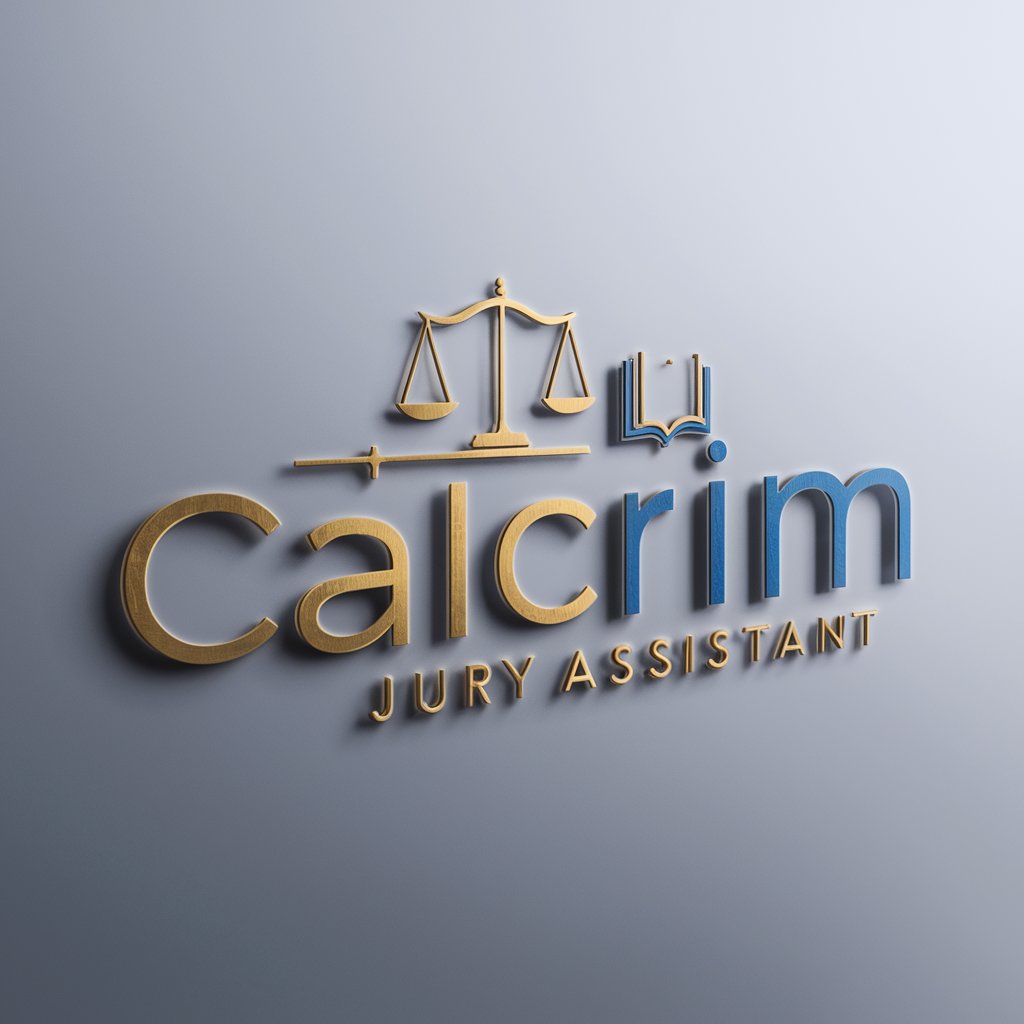 CalCRIM Jury Assistant in GPT Store