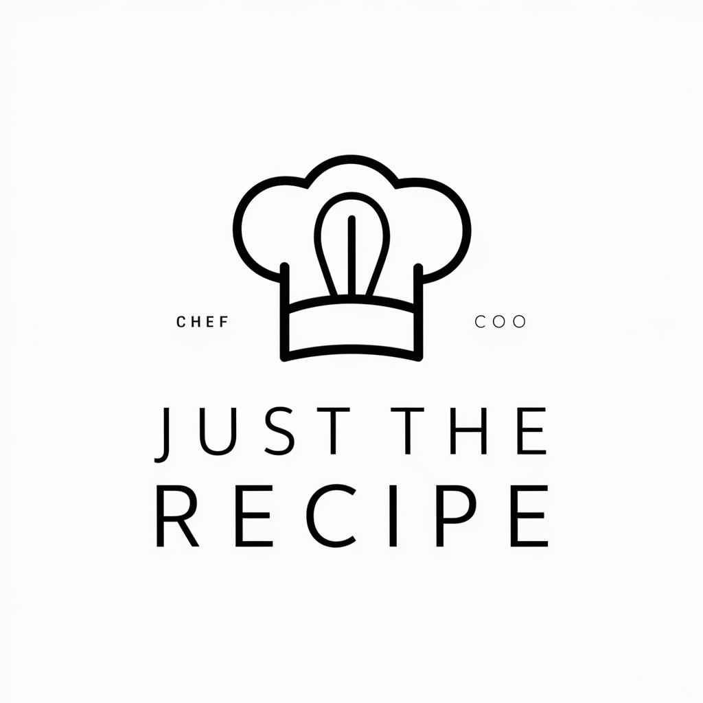 Just the Recipe in GPT Store