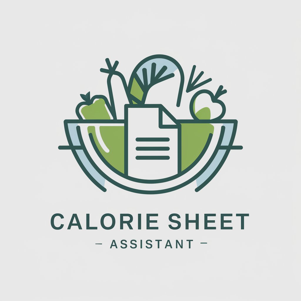 Calorie Sheet Assistant