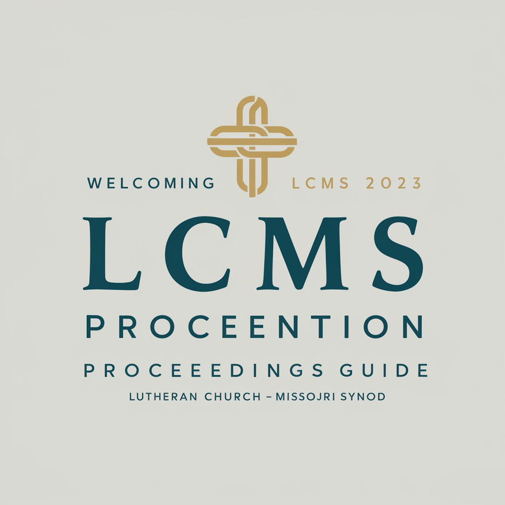 LCMS 2023 Convention Proceedings Guide in GPT Store