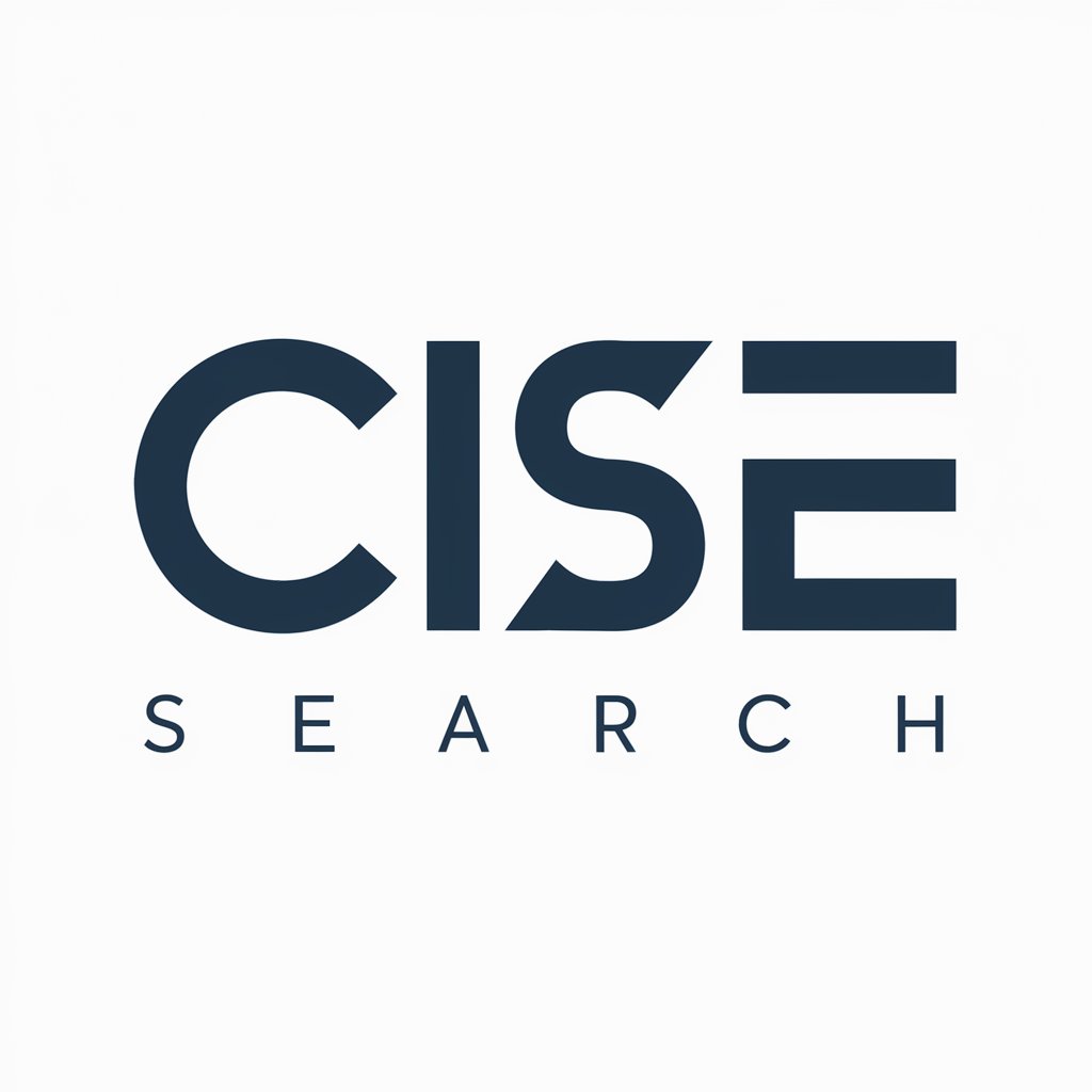 CISE Search 🔗 in GPT Store