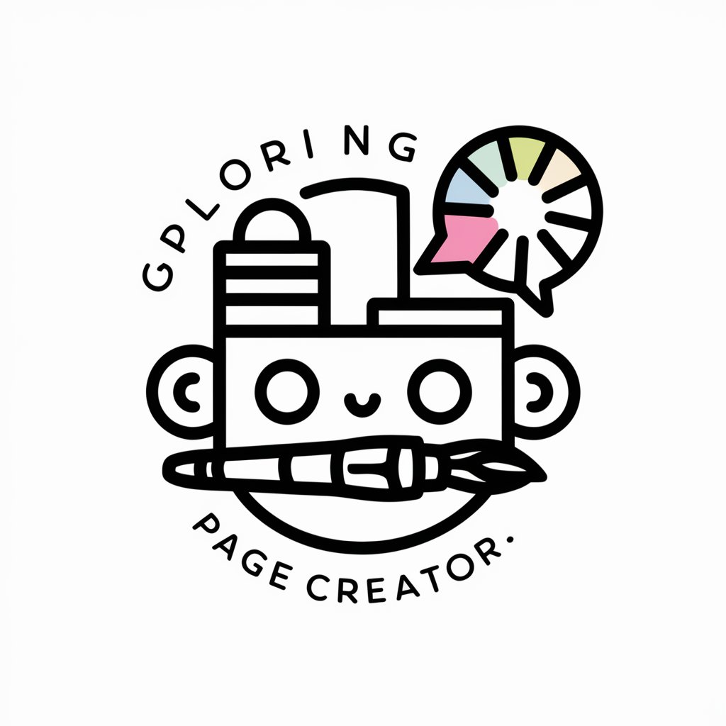 Coloring Page Creator in GPT Store