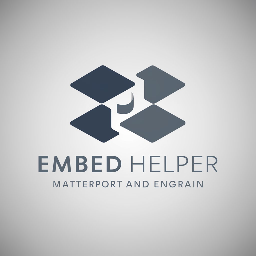 Matterport Embed Helper