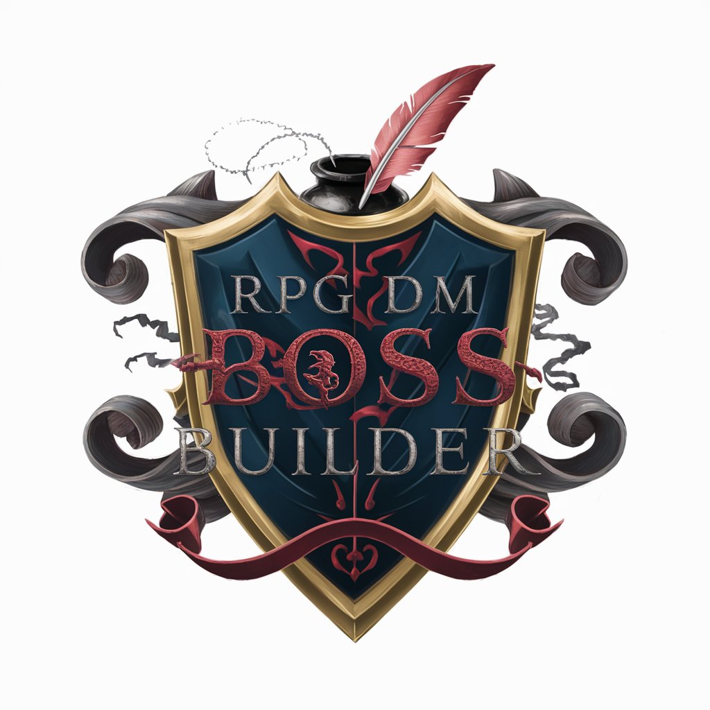 RPG DM Boss Builder