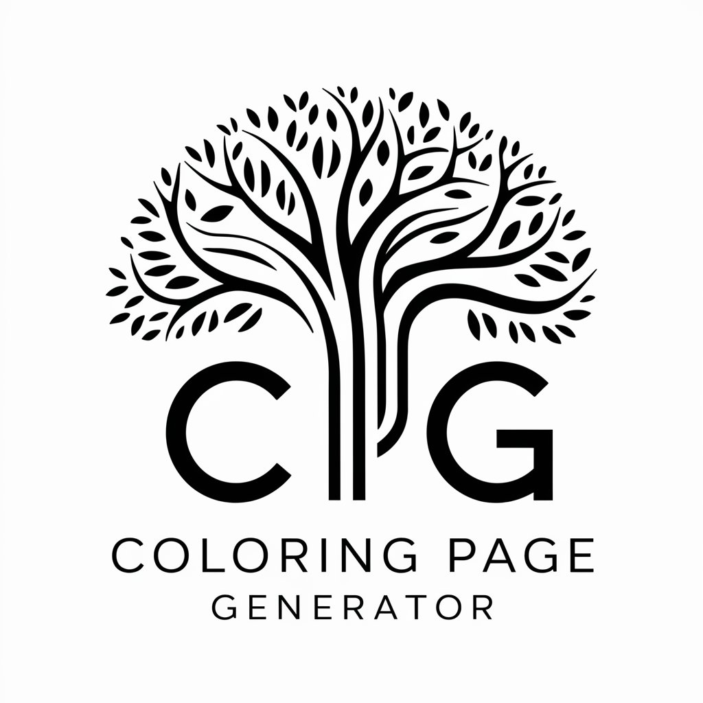 Coloring Page Generator in GPT Store