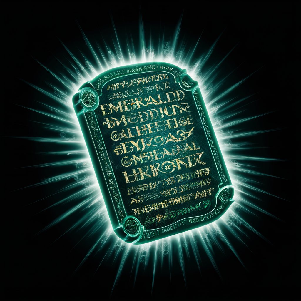 Emerald Tablet in GPT Store