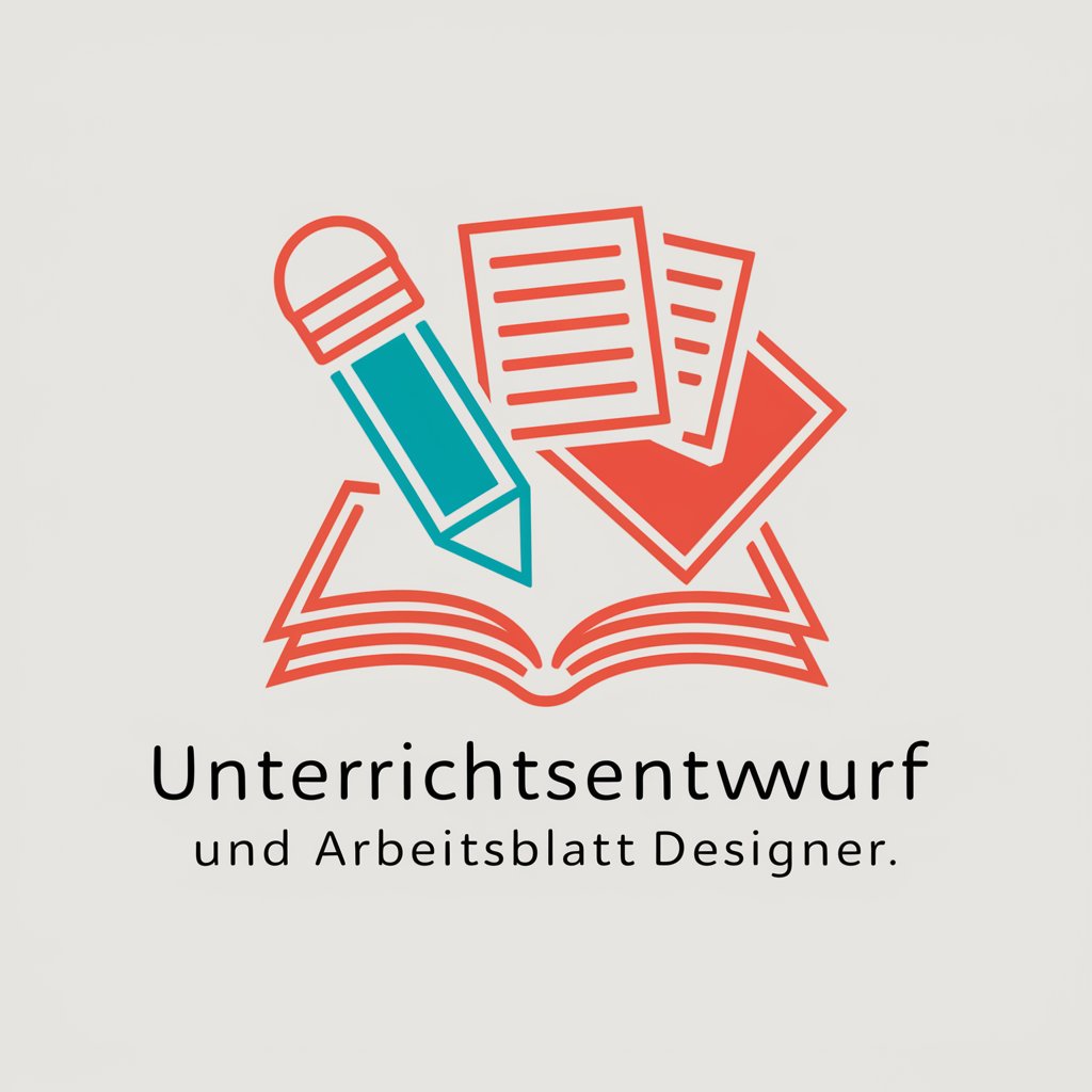 Unterrichtsentwurf und Arbeitsblatt Designer