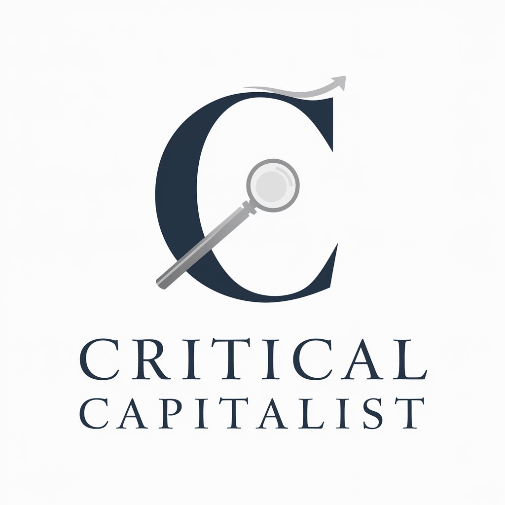Critical Capitalist in GPT Store