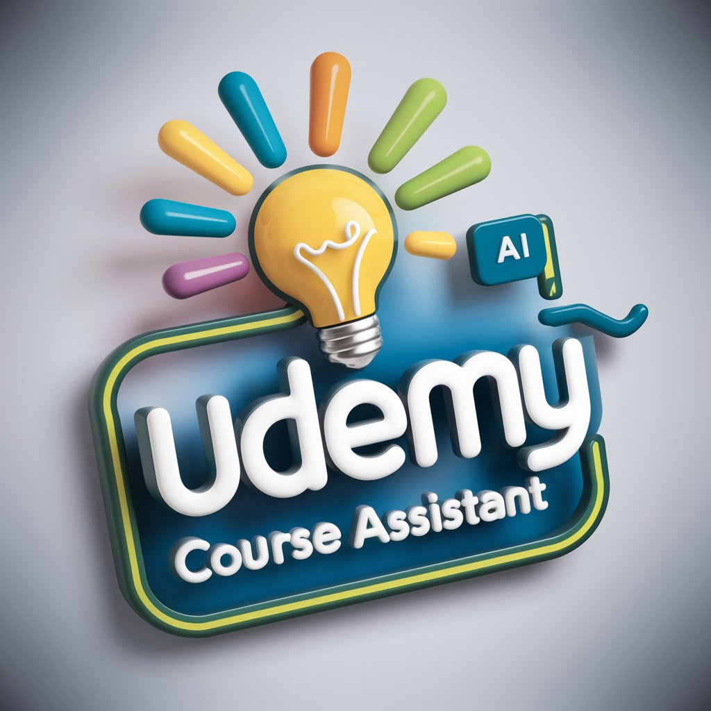 Udemy Course Assistant in GPT Store