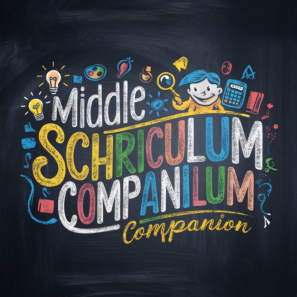 Middle School Curriculum Companion in GPT Store