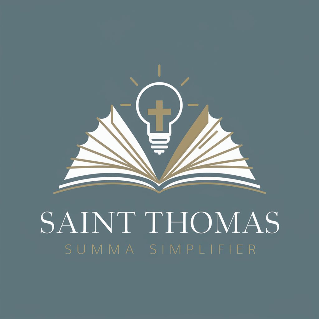 Saint Thomas Summa Simplifier in GPT Store