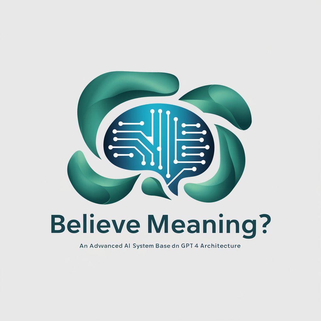 Believe meaning?