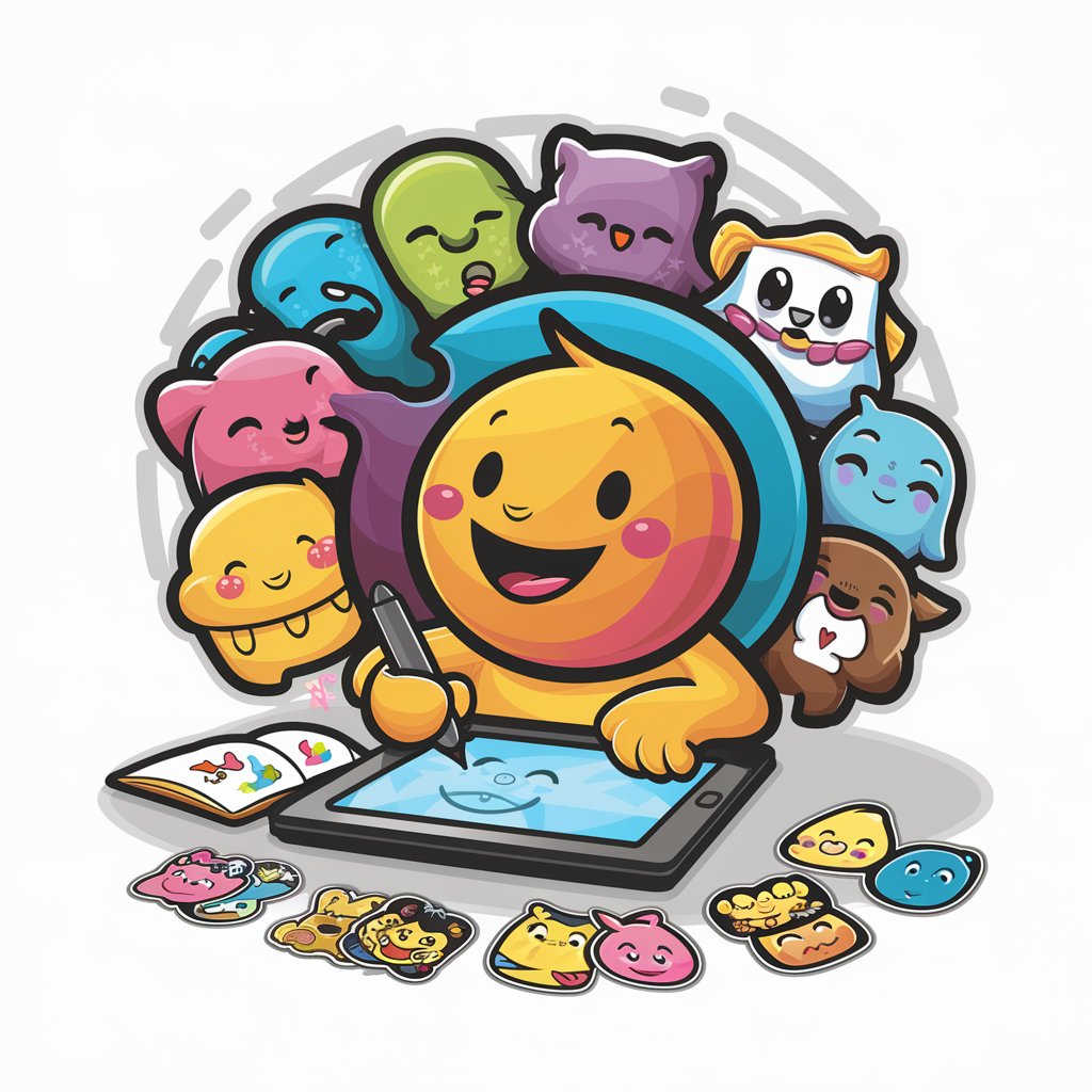 Line Sticker Artist in GPT Store