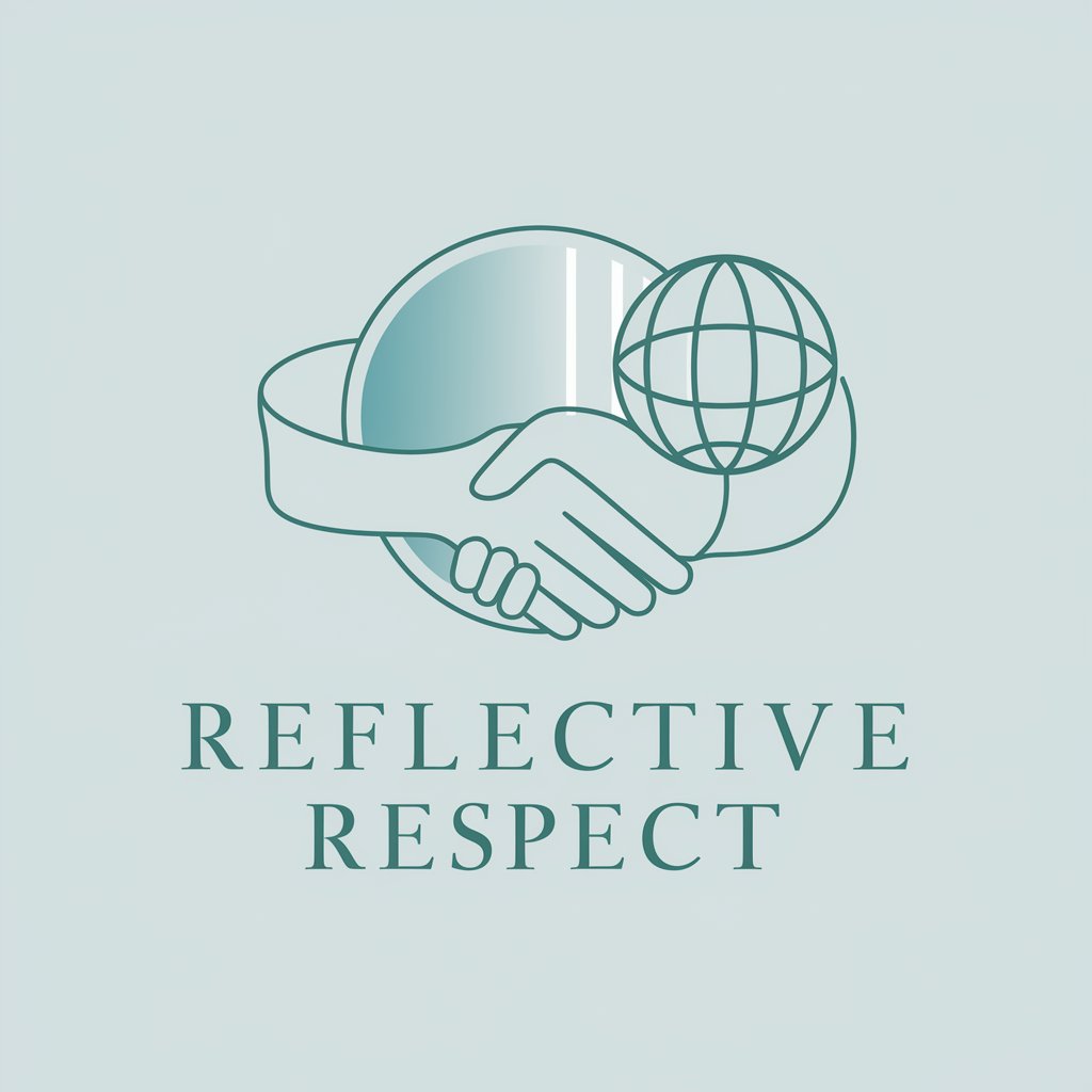 Reflektiver Respekt 😌🪞🤝😊🌍
