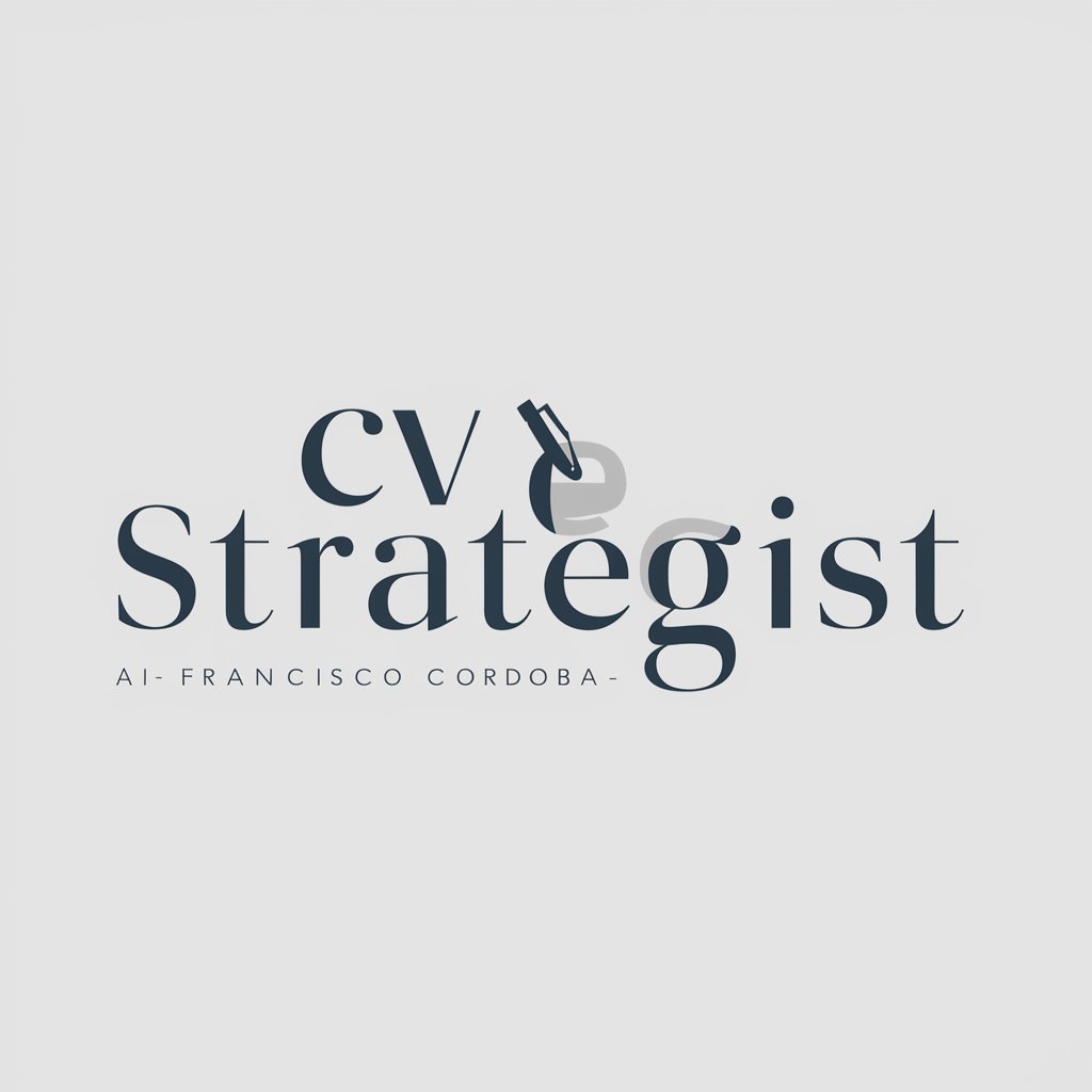 CV Strategist - Francisco Cordoba in GPT Store