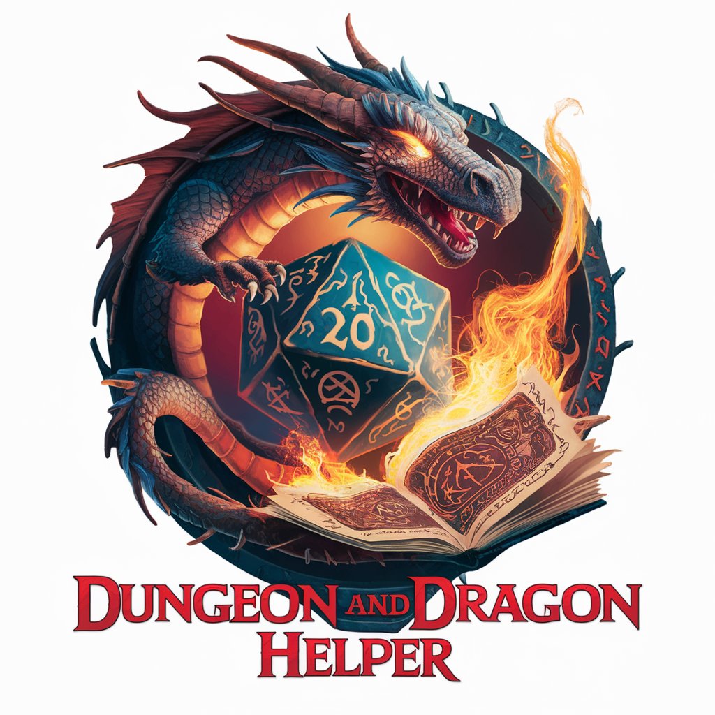 Dungeon and Dragon Helper in GPT Store