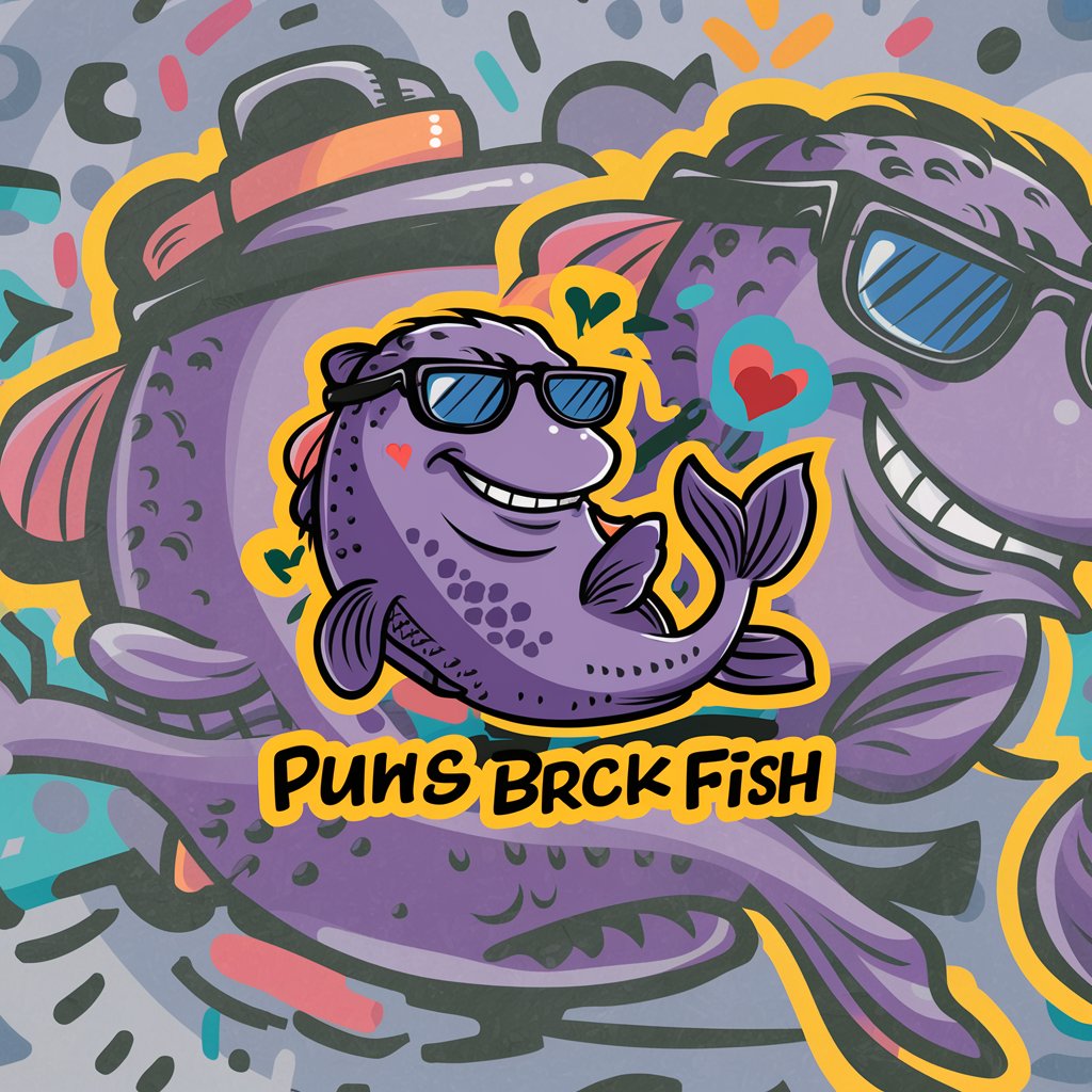 Purple Fish Bro Pun Generator