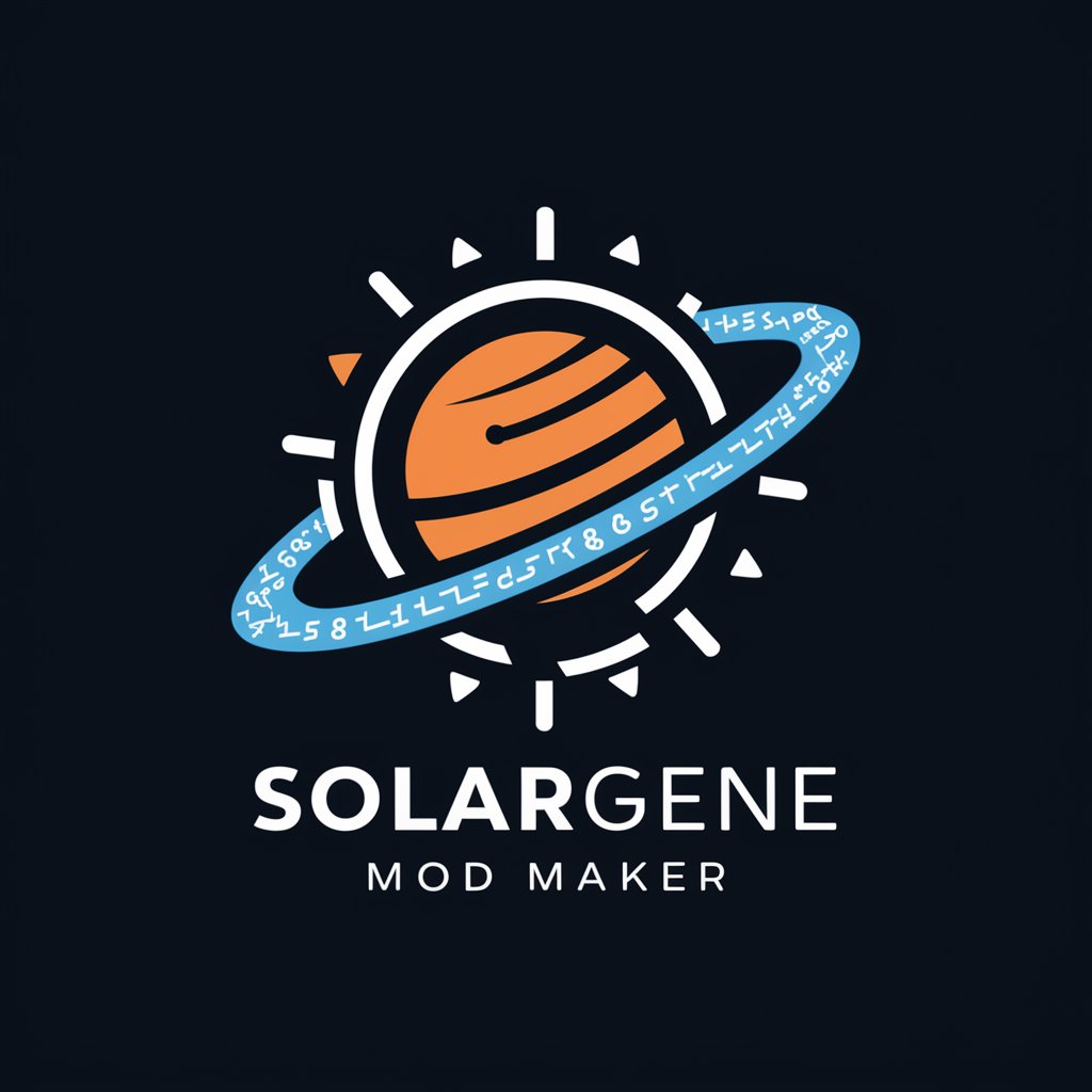 Solargene Mod Maker in GPT Store