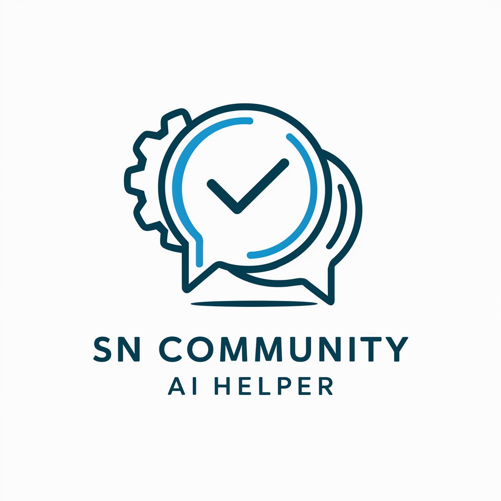 SN Community AI Helper in GPT Store