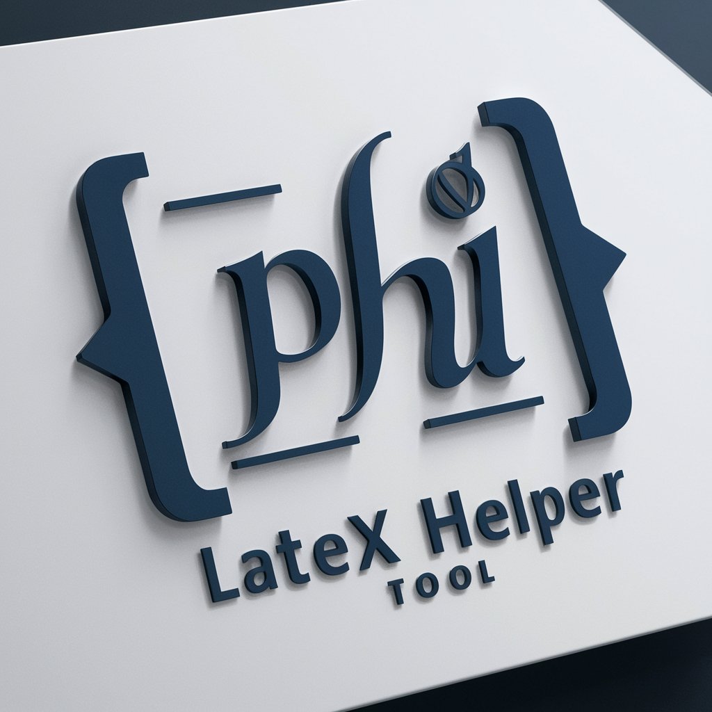 LaTeX Helper in GPT Store