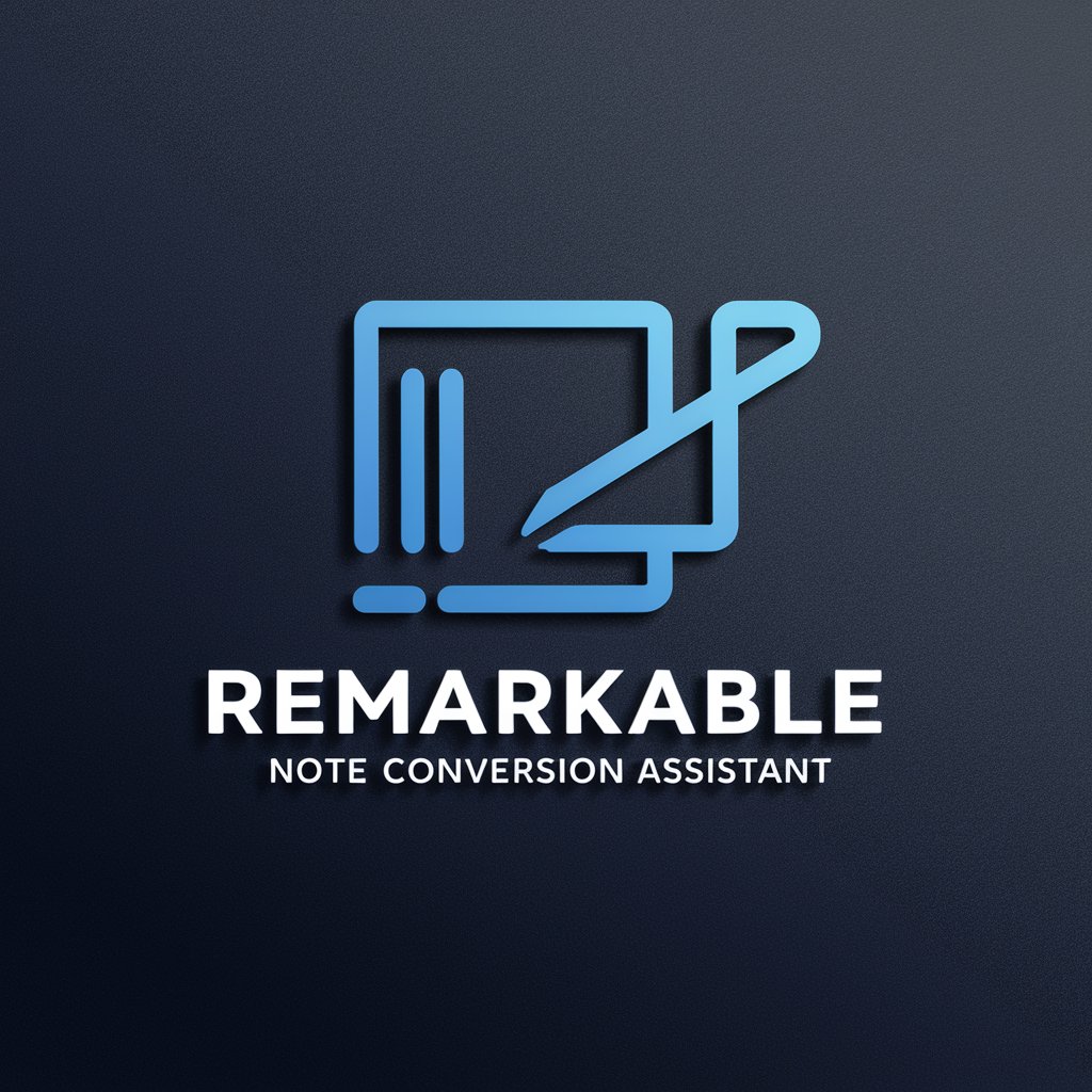 reMarkable Note Conversion Assistant