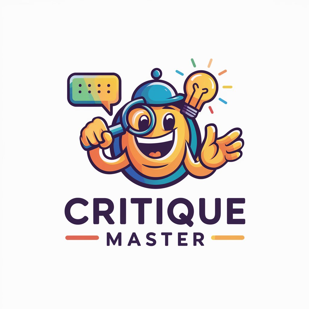 Critique Master in GPT Store