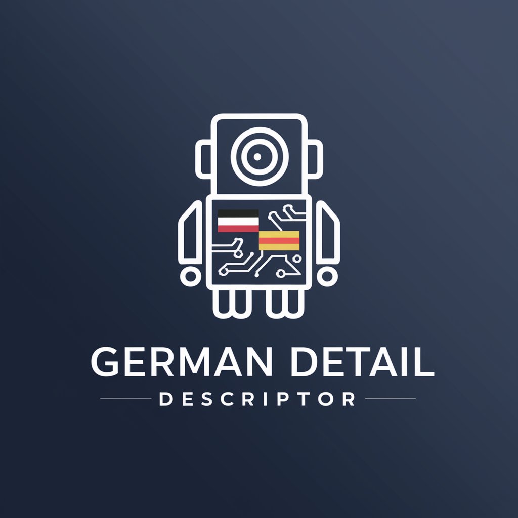 German Detail Descriptor in GPT Store