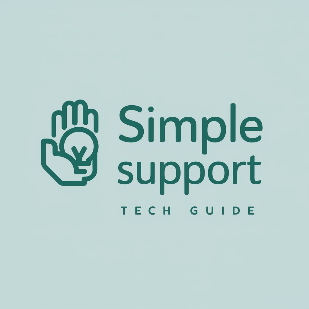 Simple Support - Tech Guide in GPT Store