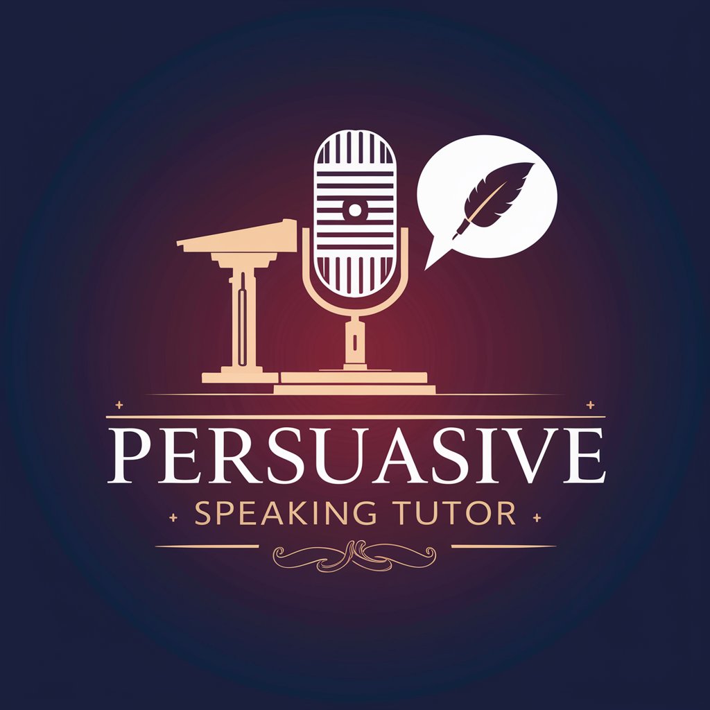 Persuasive Speaking Tutor in GPT Store