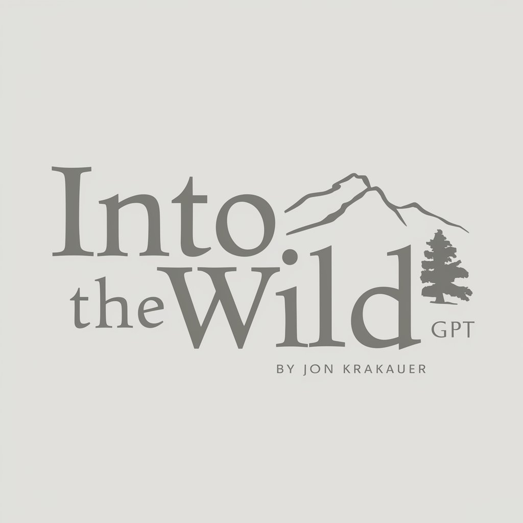 Into The Wild in GPT Store