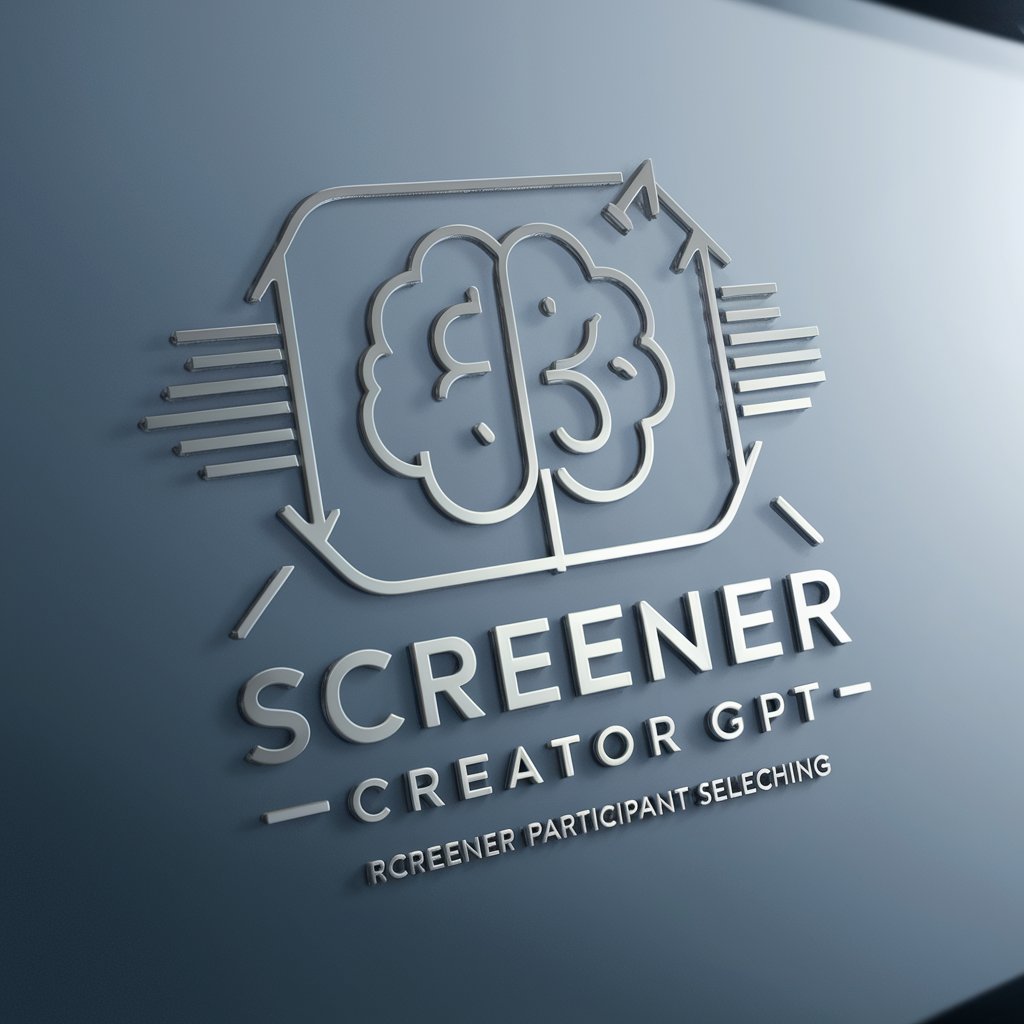 Screener Creator GPT in GPT Store