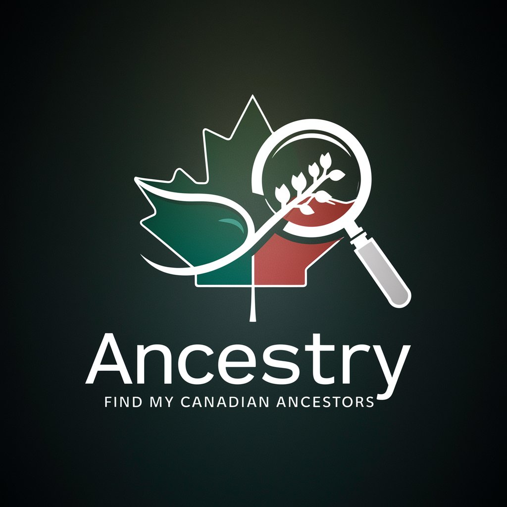 Find My Canadian Ancestors in GPT Store