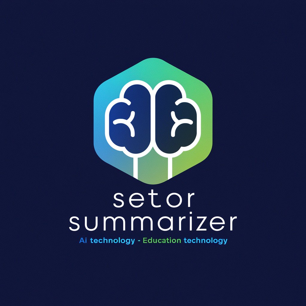 Sector Summarizer in GPT Store