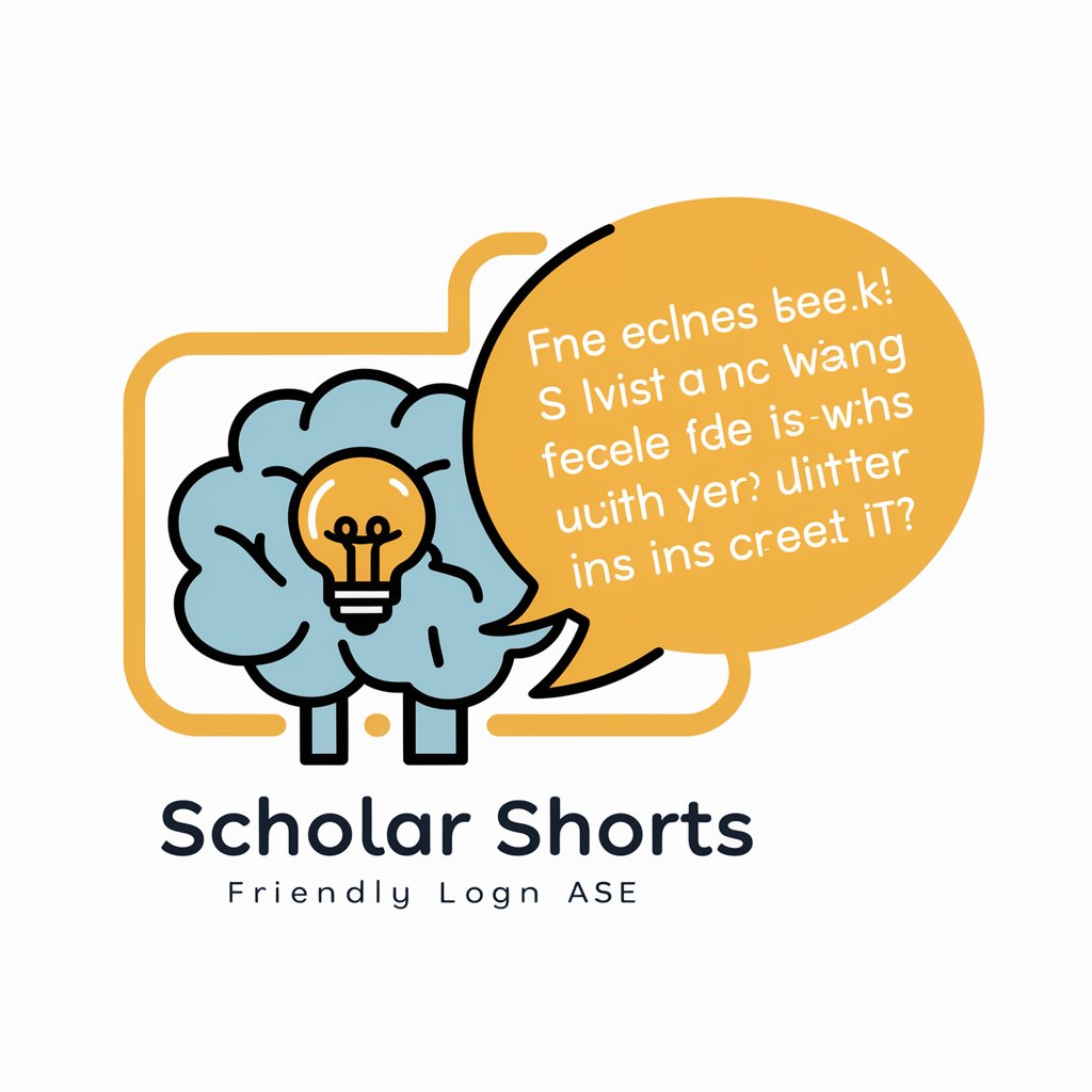 Scholar Shorts in GPT Store