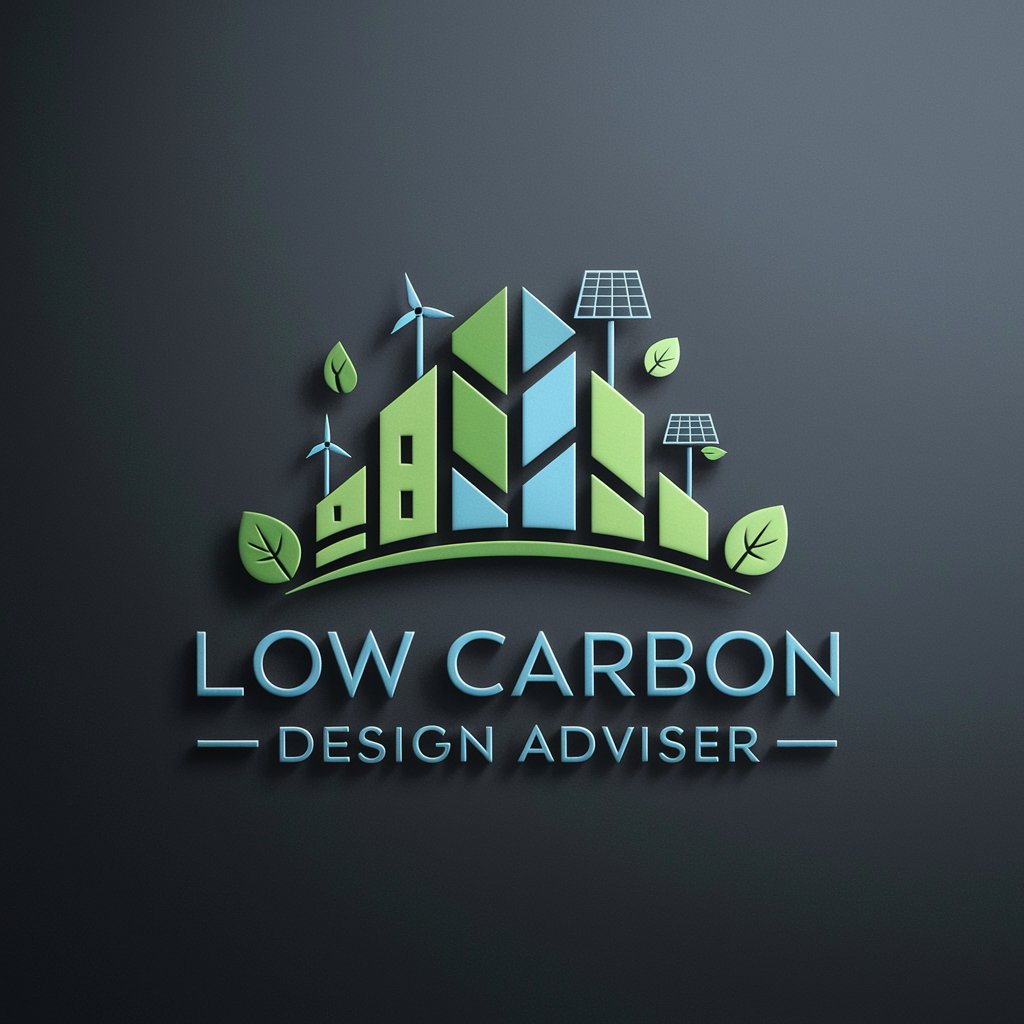 Low Carbon Design Adviser in GPT Store