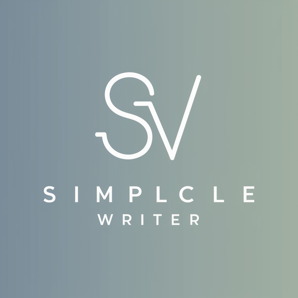 Simple Writer in GPT Store