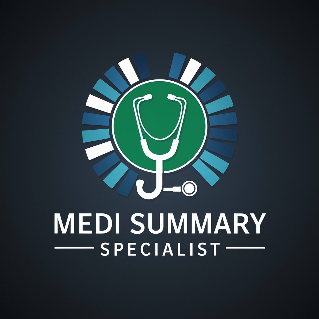 Medi Summary Specialist in GPT Store