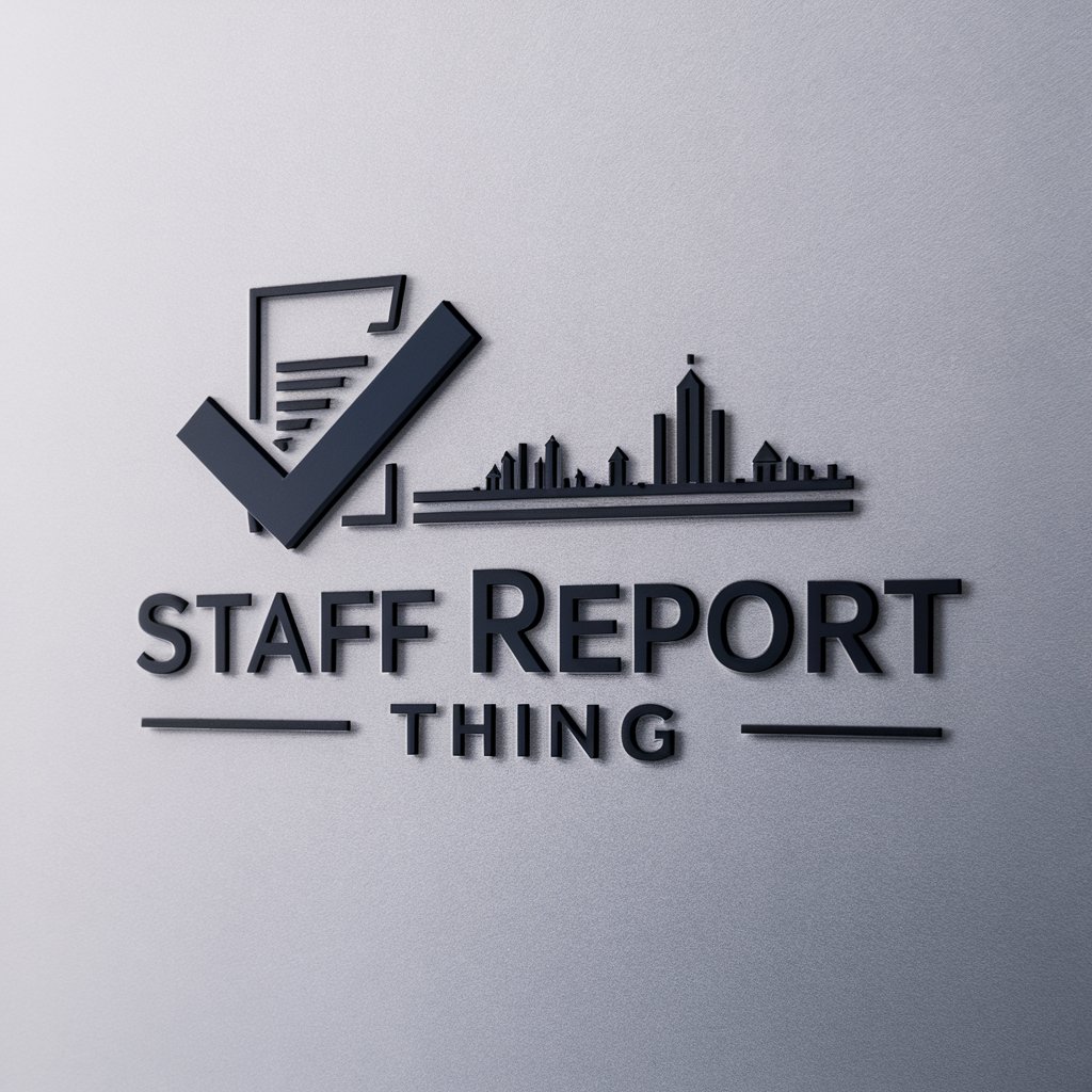 Staff Report Thing