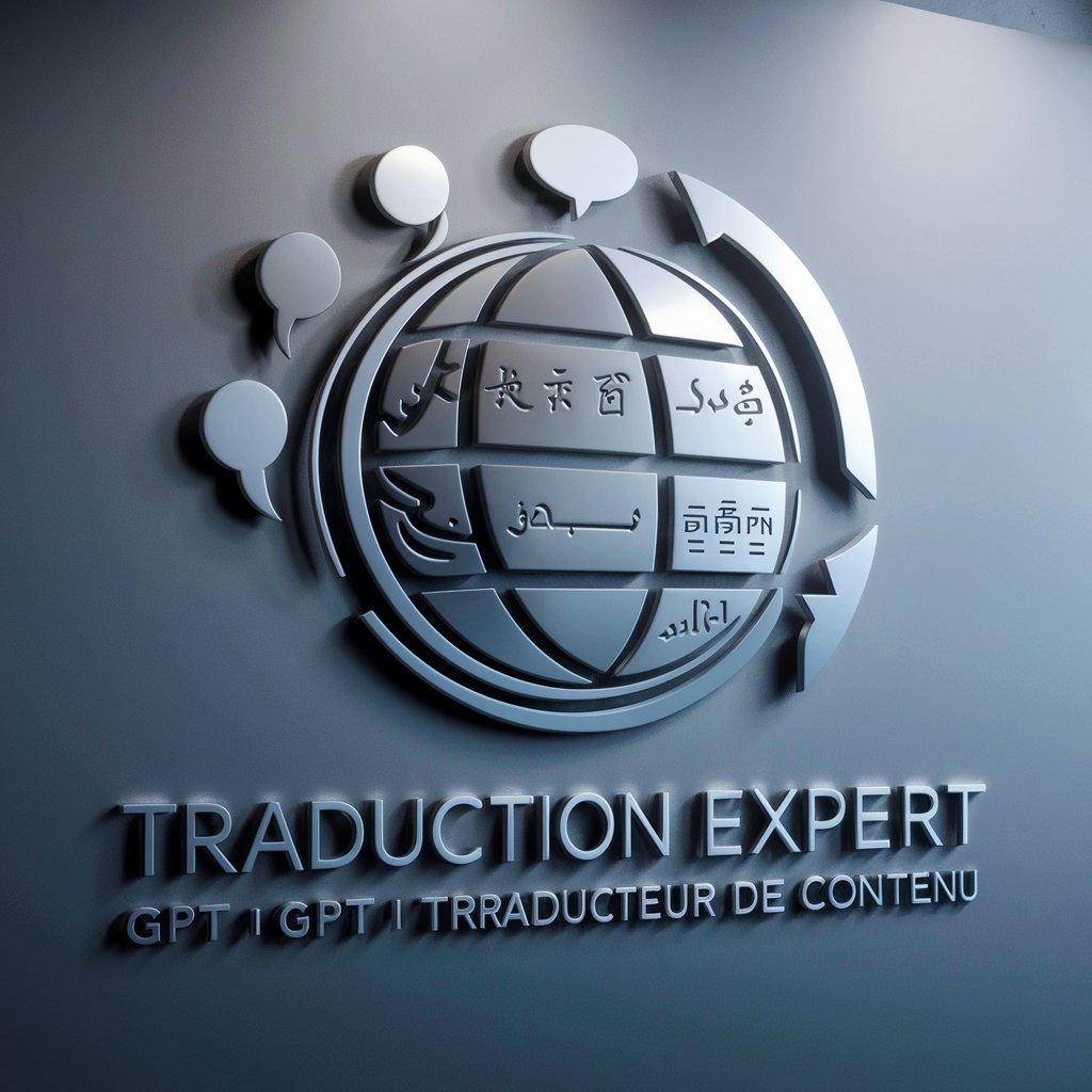 Traduction EXPERT | GPT Traducteur de contenu