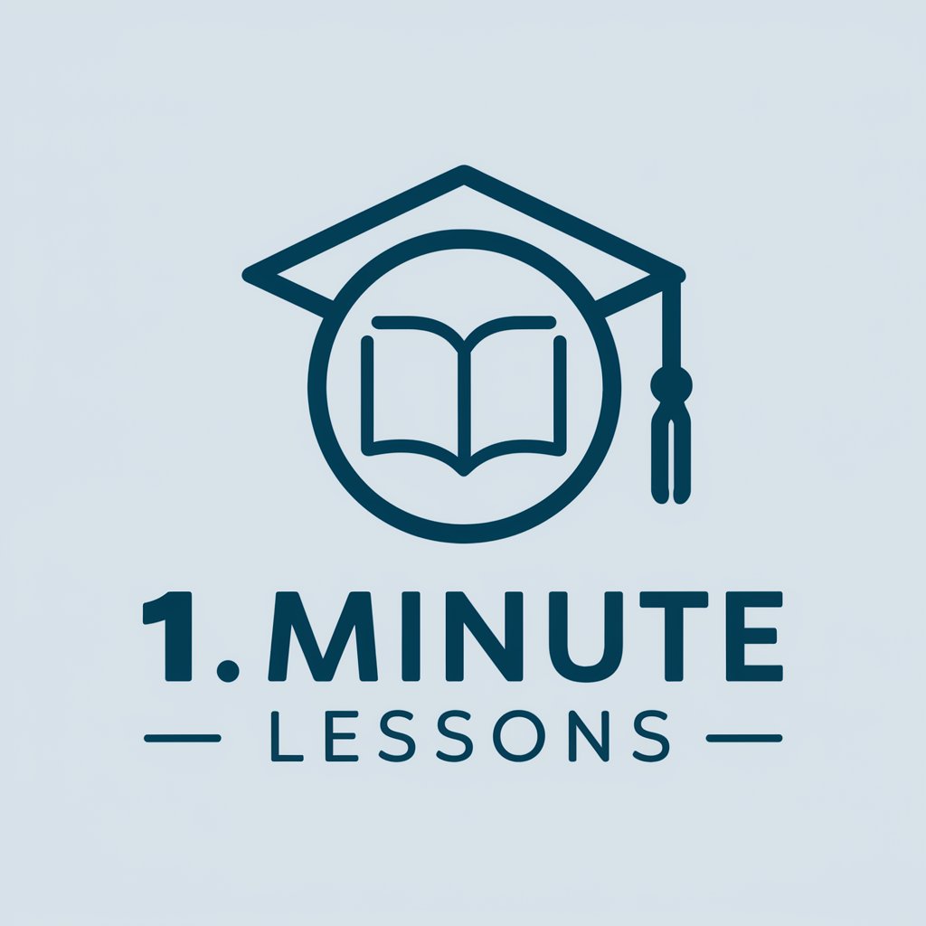 1 Minute Lessons in GPT Store