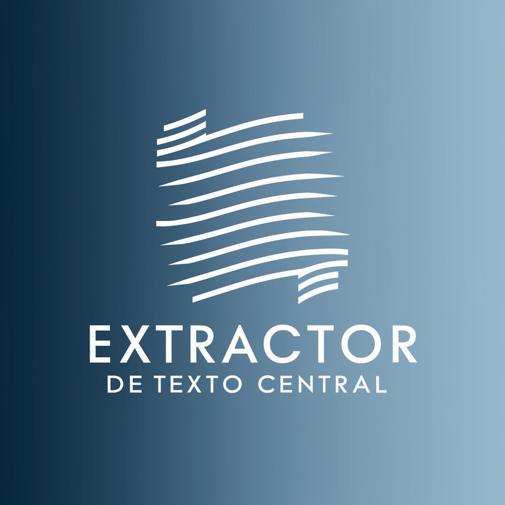 Extractor de Texto Central