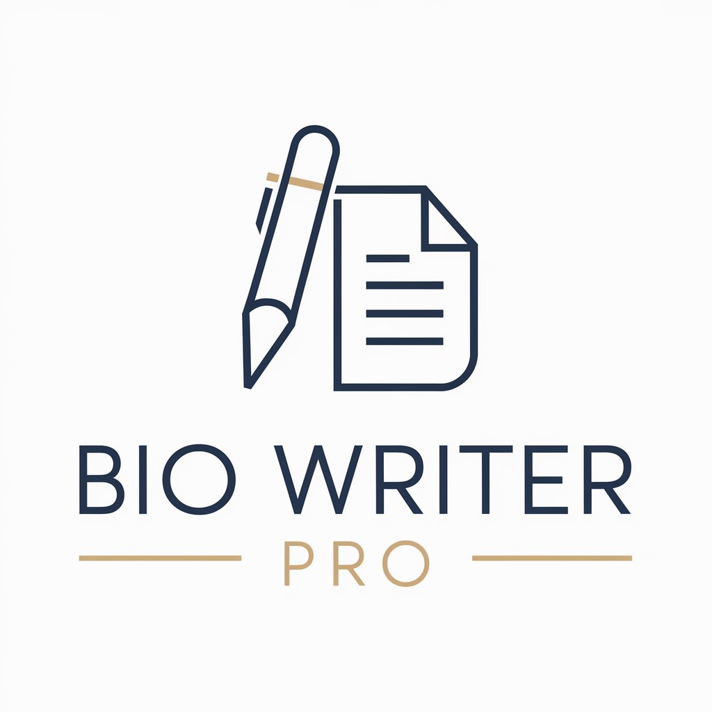 Bio Writer Pro in GPT Store